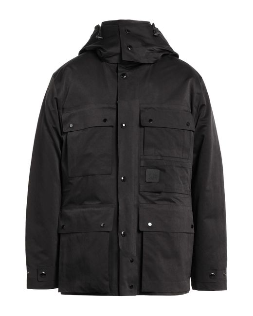 Plumífero y acolchado C P Company de hombre de color Black