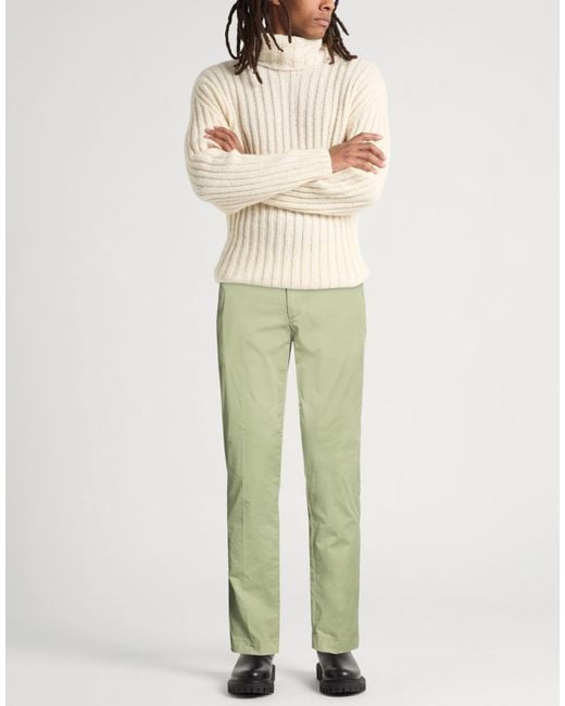 Hackett Green Pants Cotton, Elastane for men