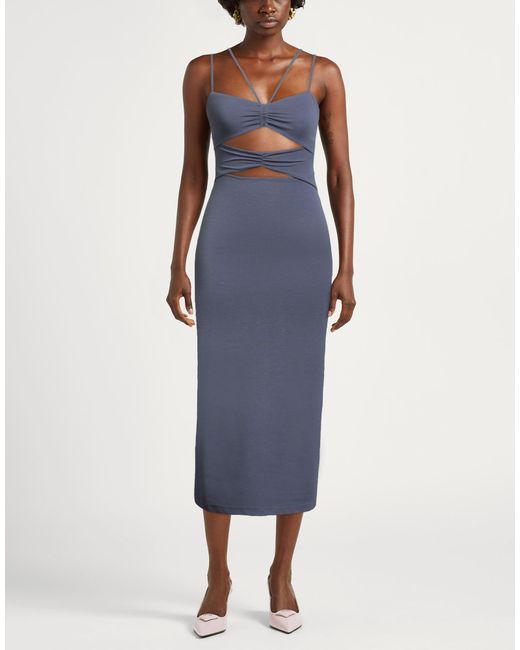 Robe Midi Samsøe & Samsøe en coloris Blue