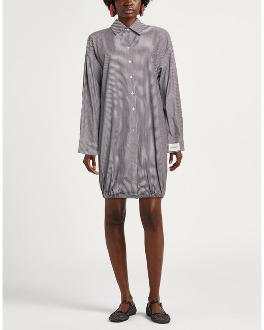 hinnominate Gray Midi Dress