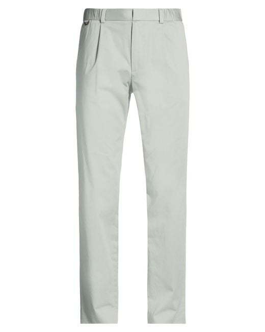 Agnona Gray Pants Cotton, Elastane for men