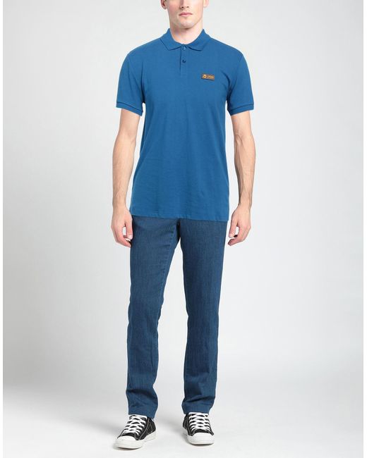Ciesse Piumini Blue Azure Polo Shirt Cotton for men