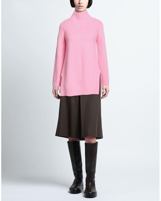 Max & Moi Pink Turtlenecks