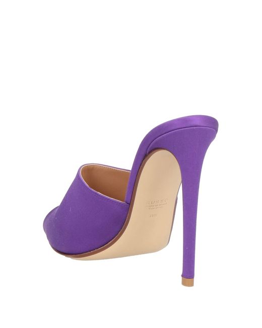 Francesco Russo Purple Sandals