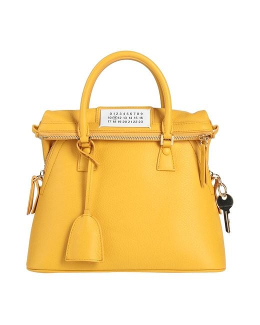 Borsa A Mano di Maison Margiela in Yellow