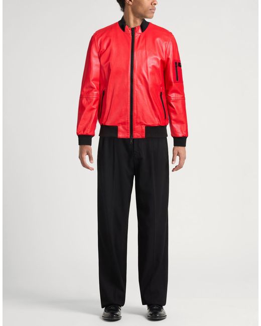 Peuterey Red Jacket for men