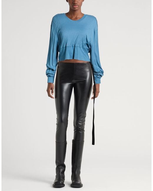 Rick Owens Blue Sweatshirt