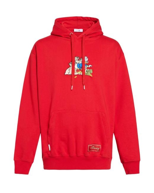 FAMILY FIRST Red Sweatshirt Cotton for men