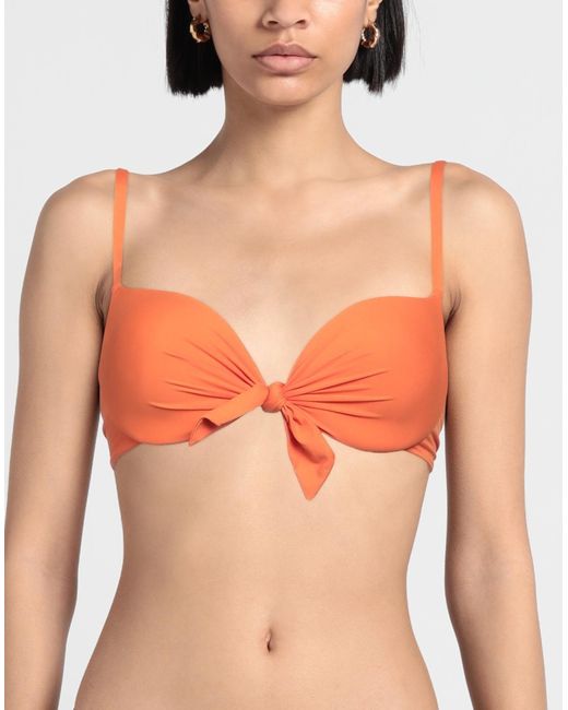 Fisico Orange Bikini-Oberteil