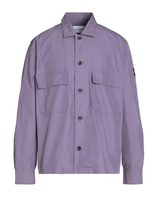 Calvin Klein Hemd in Purple für Herren