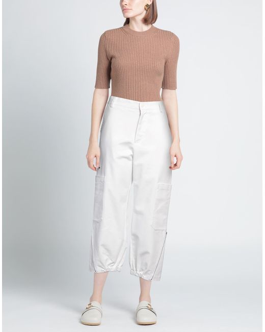 Barena White Trouser