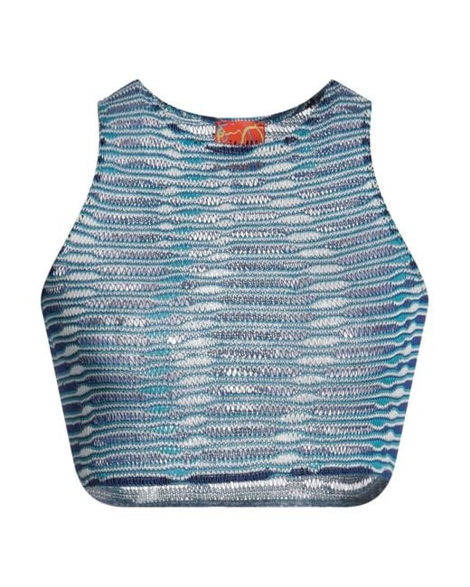 VITELLI Blue Top