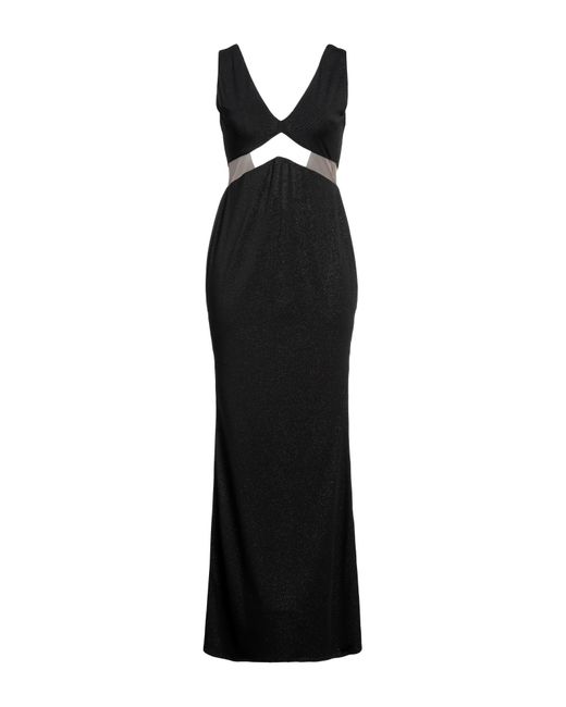 Robe longue FELEPPA en coloris Black