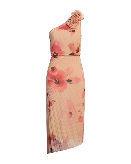 Kaos White Midi Dress Polyester