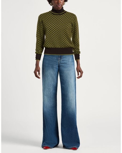 Drumohr Green Turtlenecks