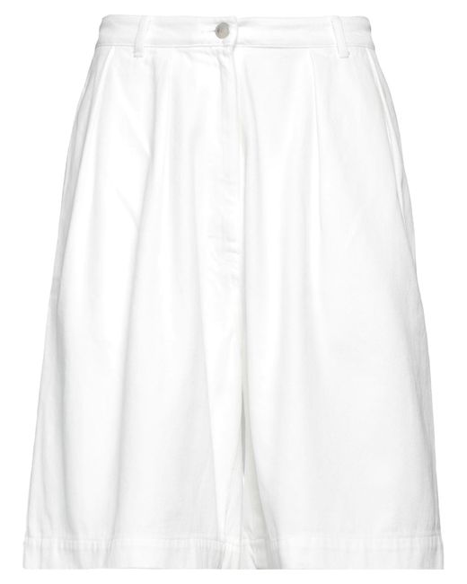 Shorts Jeans di Raf Simons in White da Uomo
