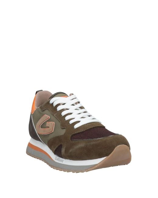 Alberto Guardiani Brown Trainers for men