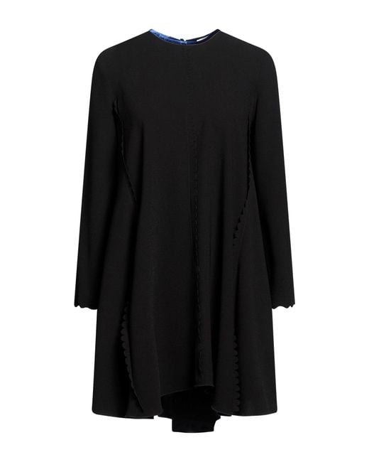 Forte_forte Black Mini Dress Polyester