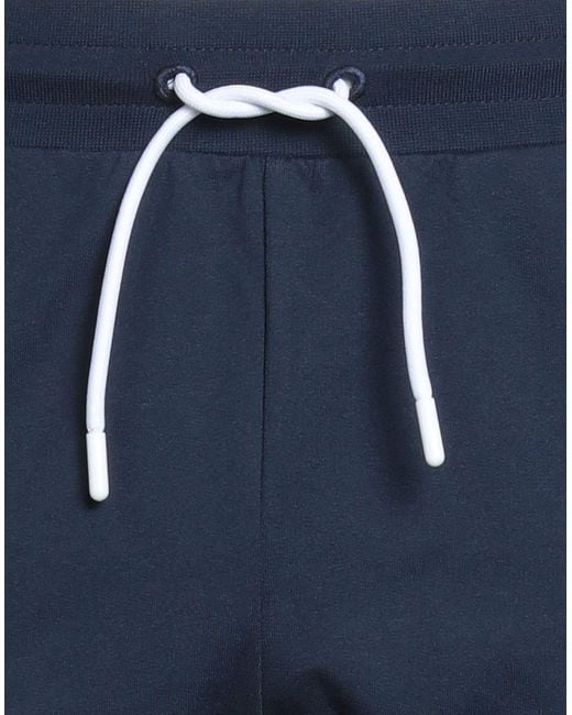 EA7 Blue Pants Cotton, Elastane for men