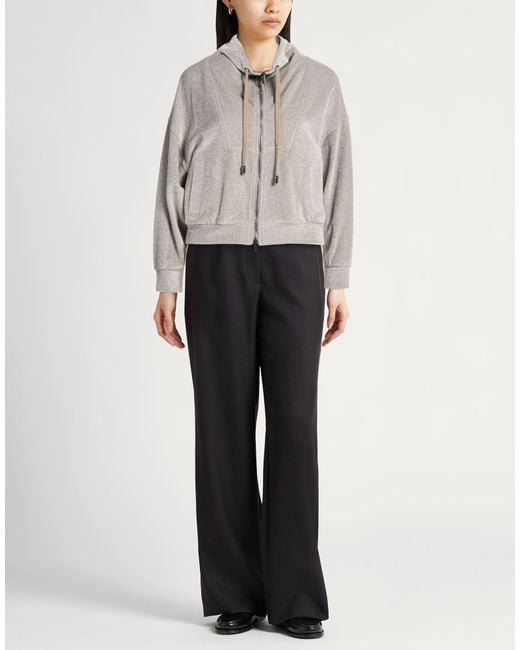 Peserico Gray Sweatshirts