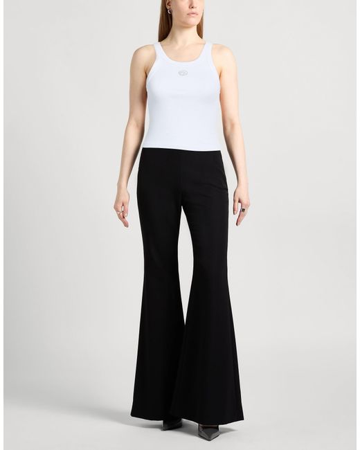 The New Arrivals Ilkyaz Ozel White Tank Tops