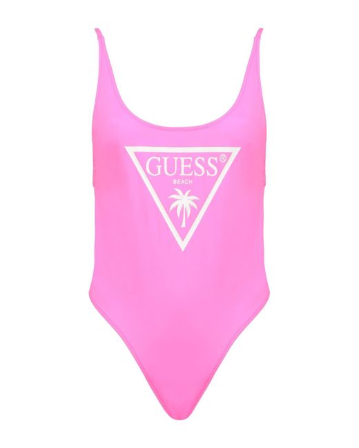 Guess Pink One-piece Swimsuit