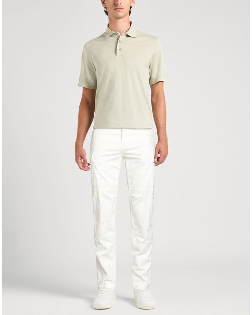 Eleventy White Trouser for men