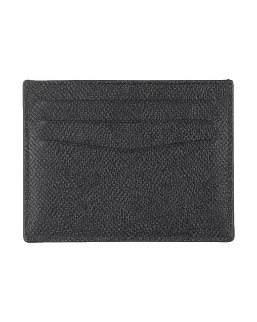 Dunhill Black Cardholder Leather for men