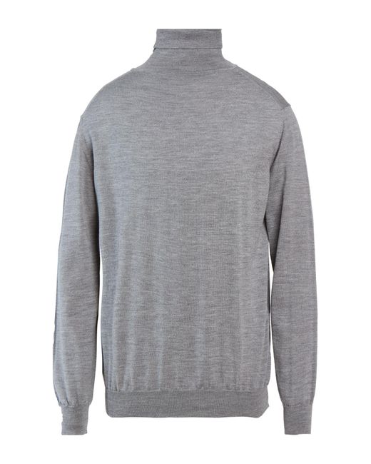 Kangra Gray Turtleneck Wool for men