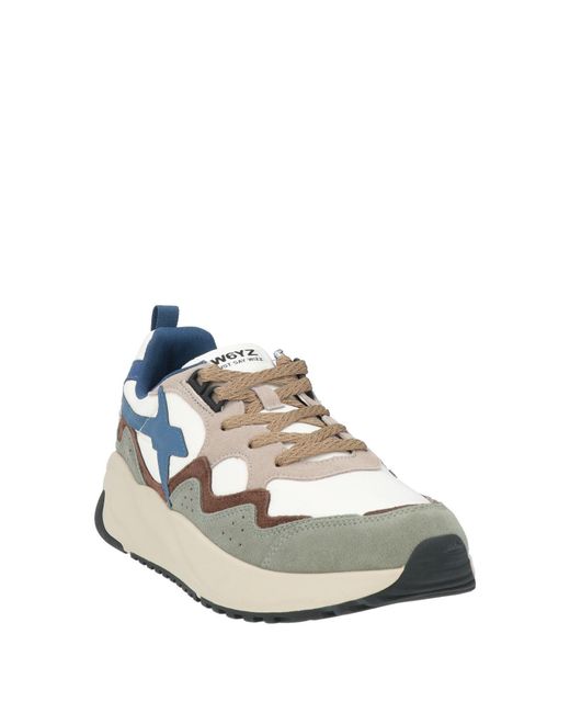 W6yz Blue Trainers for men