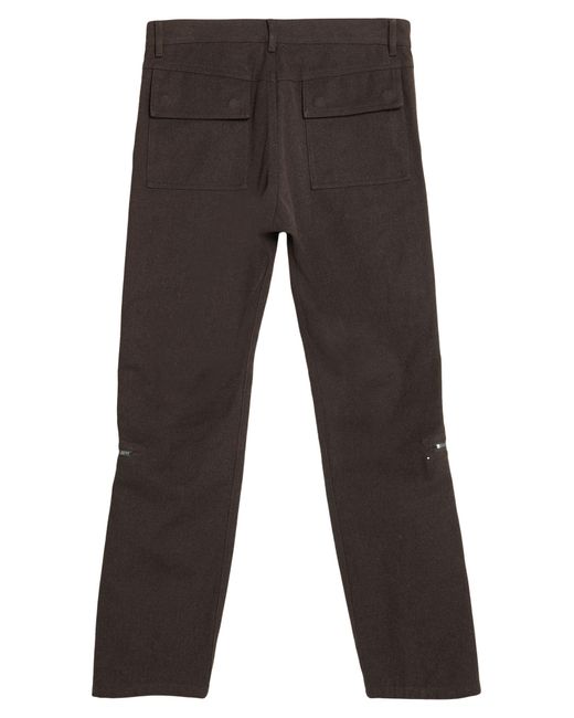 Rick Owens Gray Pants Polyester for men