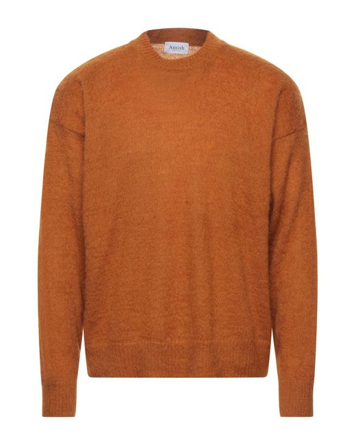 Pullover Amish Supplies de hombre de color Brown