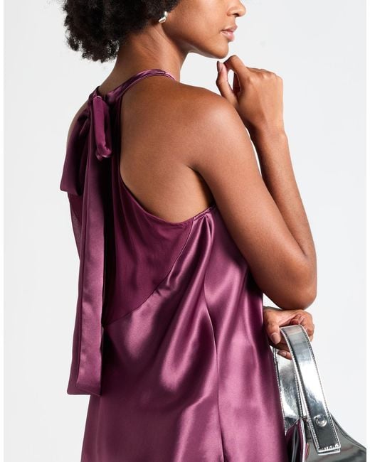 Pinko Purple Top Acetate, Polyester