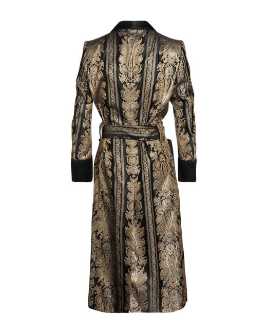 Dolce & Gabbana Multicolor Overcoat for men