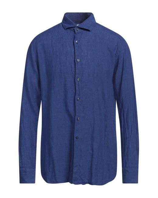 Camicia di CALIBAN 820 in Blue da Uomo