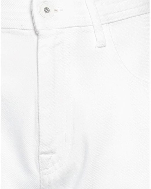 Jacob Coh?n White Jeans Cotton, Polyester