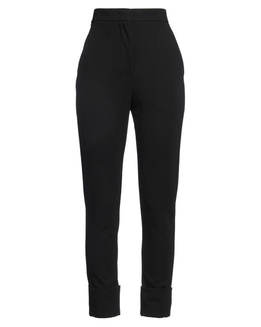 Max Mara Black Pants Viscose, Polyamide, Elastane