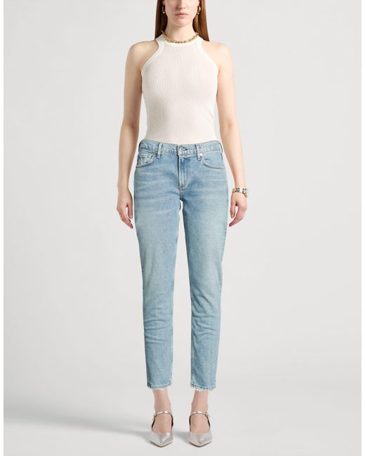Citizens of Humanity Blue Jeans Cotton, Polyurethane