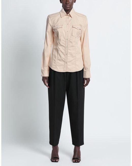 Liu Jo Natural Shirt Cotton, Elastane