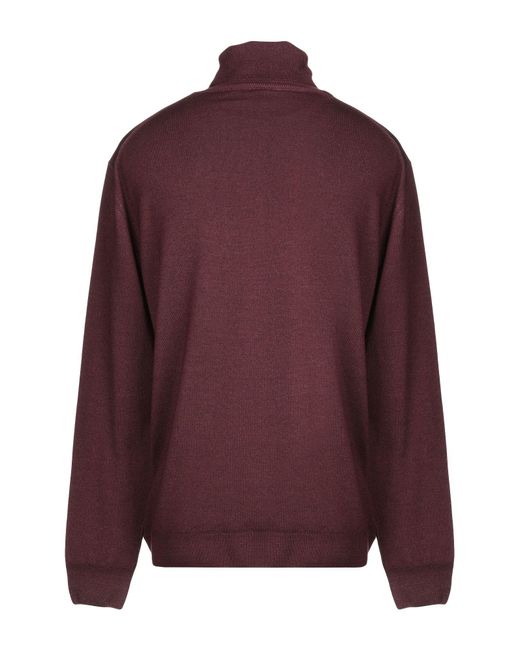 maroon turtleneck men's