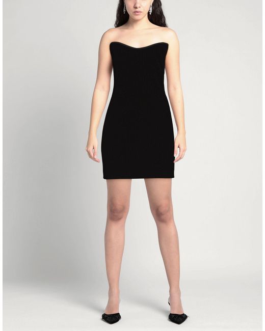 St. Agni Black Mini Dress