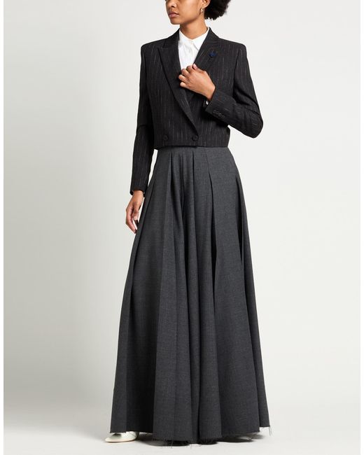 Lardini Black Blazer Wool, Viscose, Nylon, Polyamide, Cotton