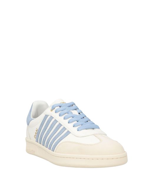 DSquared² Blue Sneakers Leather