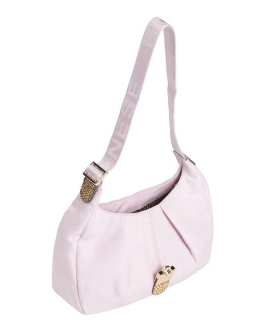 Borbonese Pink Schultertasche