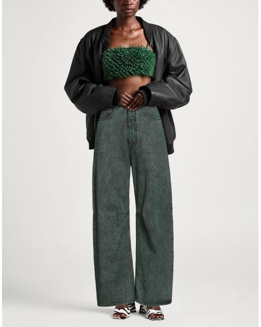 MM6 by Maison Martin Margiela Green Jeans