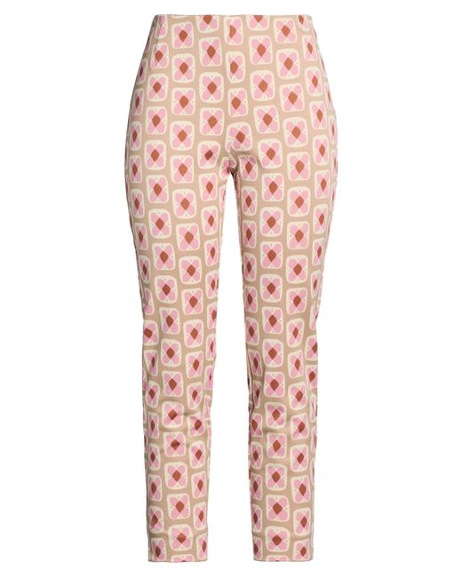 Maliparmi Pink Pants Polyamide, Elastane