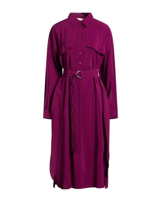 8pm Purple Midi Dresses