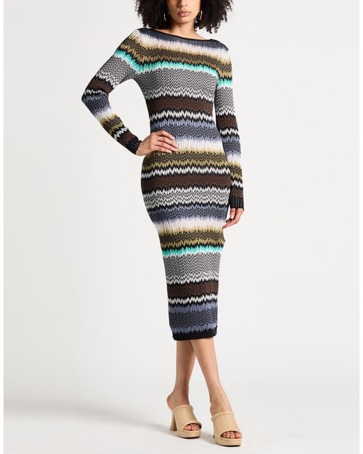 Missoni Blue Midi Dresses
