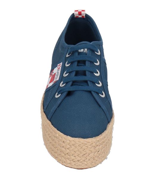 Superga Blue Espadrilles