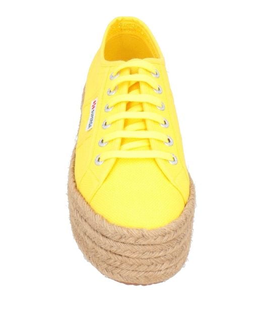 Superga Yellow Sneakers
